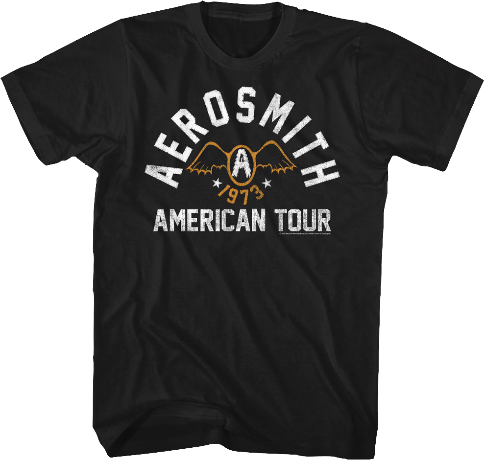 1973 American Tour Aerosmith T-Shirt