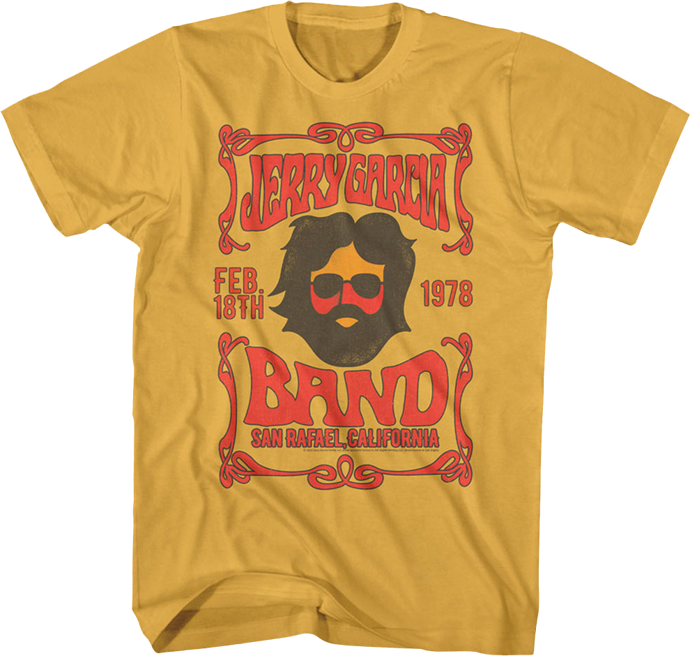 1978 Jerry Garcia T-Shirt