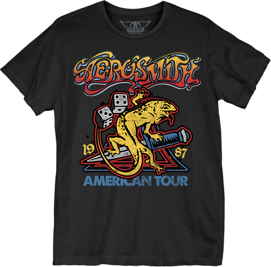 1987 American Tour Aerosmith T-Shirt