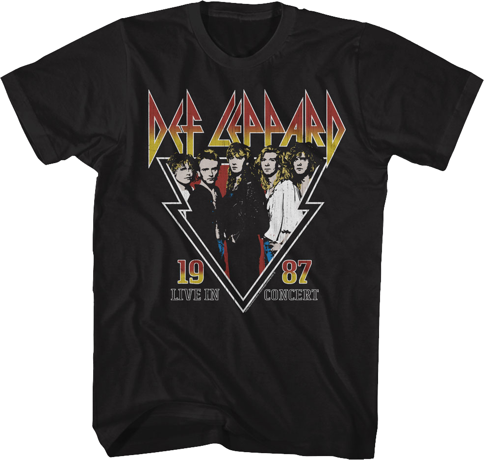 1987 Concert Def Leppard T-Shirt