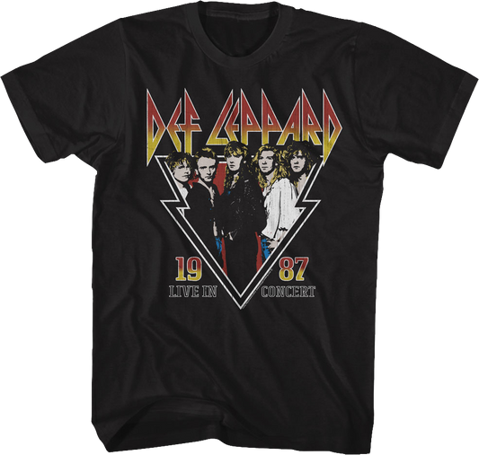 1987 Concert Def Leppard T-Shirt