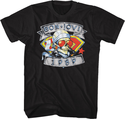 1989 Skull Bon Jovi T-Shirt