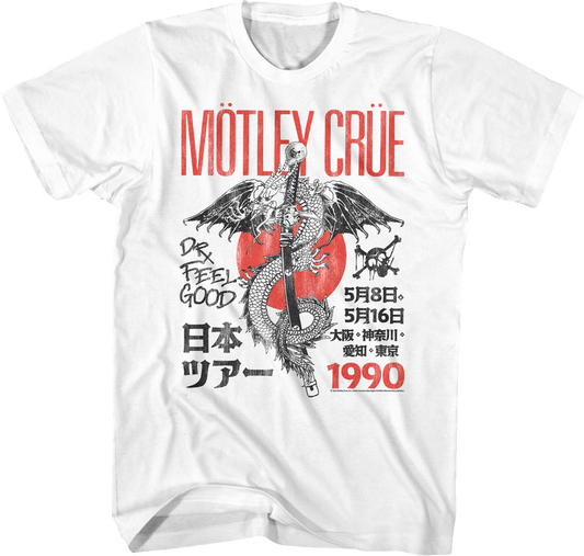 1990 Dr. Feelgood Tour Motley Crue T-Shirt