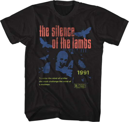 1991 Poster Silence Of The Lambs T-Shirt