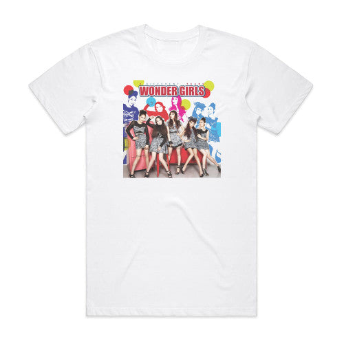 Wonder Girls 2 Different Tears Album Cover T-Shirt White