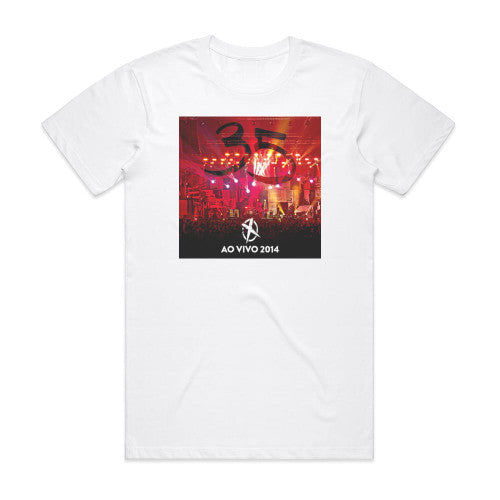 Xutos and Pontapes 35 Ao Vivo 2014 Album Cover T-Shirt White