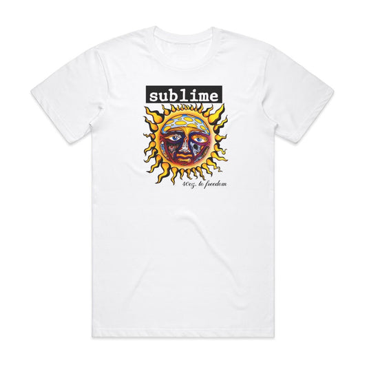 Sublime 40 Oz To Freedom 2 T-Shirt White