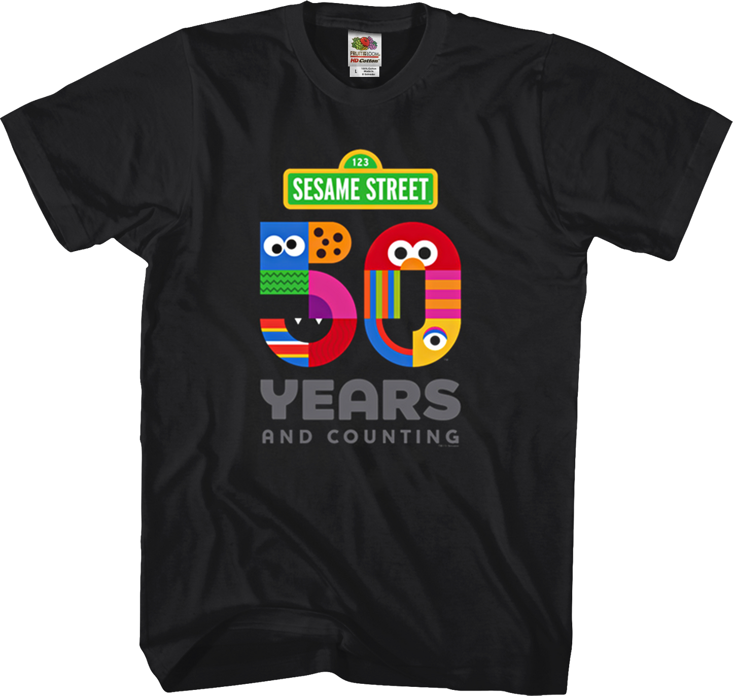 50 Years and Counting Sesame Street T-Shirt