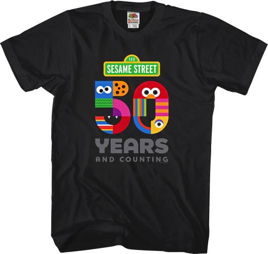 50 Years and Counting Sesame Street T-Shirt