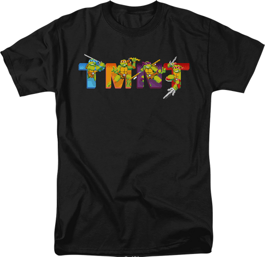 8-Bit Heroes Teenage Mutant Ninja Turtles T-Shirt