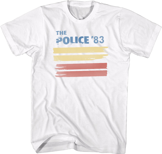 '83 Stripes The Police T-Shirt