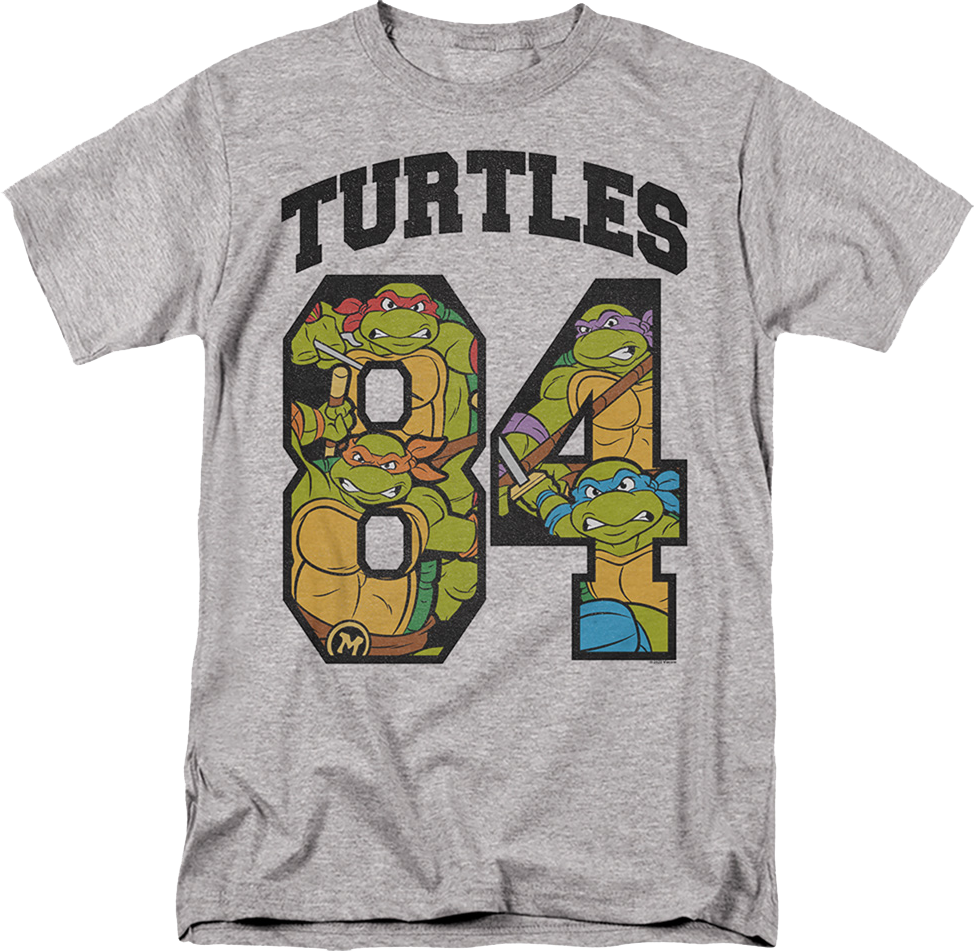 84 Collage Teenage Mutant Ninja Turtles T-Shirt