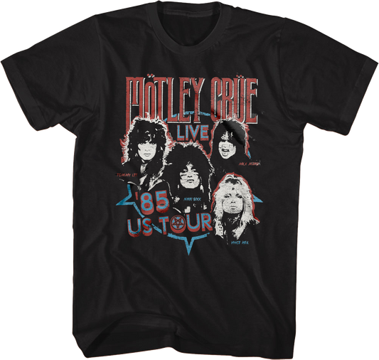 '85 US Tour Motley Crue T-Shirt