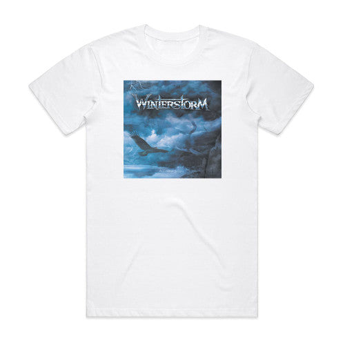 Winterstorm A Coming Storm Album Cover T-Shirt White