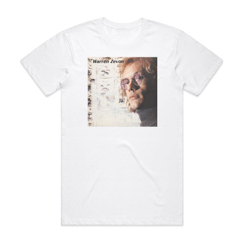 Warren Zevon A Quiet Normal Life The Best Of Warren Zevon Album Cover T-Shirt White