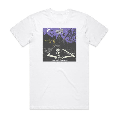 Wraith Absolute Power 1 Album Cover T-Shirt White