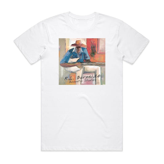 R L Burnside Acoustic Stories T-Shirt White