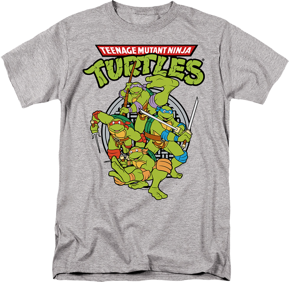 Action Poses Teenage Mutant Ninja Turtles T-Shirt