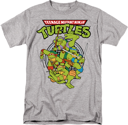 Action Poses Teenage Mutant Ninja Turtles T-Shirt