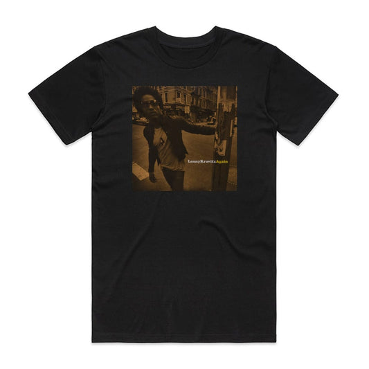 Lenny Kravitz Again T-Shirt Black