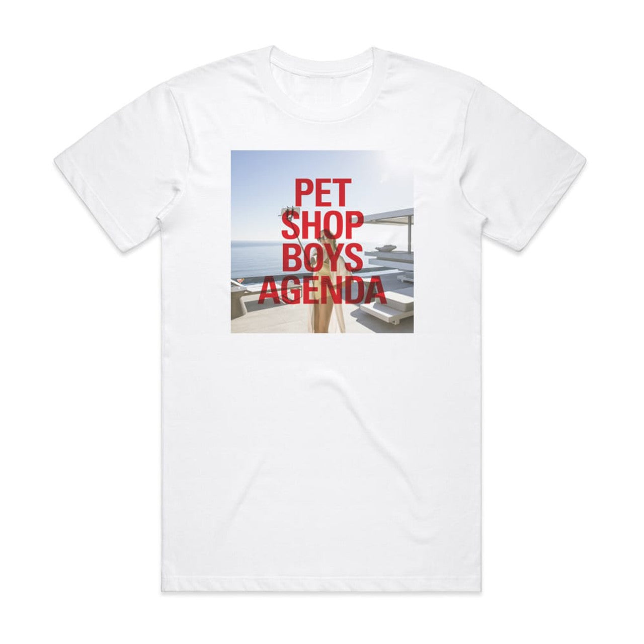 Pet Shop Boys Agenda T-Shirt White