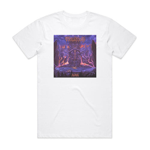 Wombbath Agma Album Cover T-Shirt White