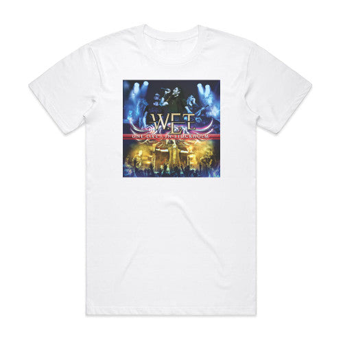 WET Albumcover One Live  In Stockholm 545918405F71E Album Cover T-Shirt White