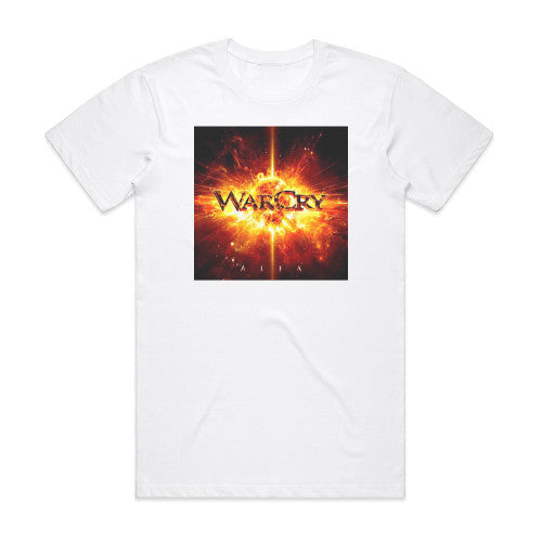 WarCry Alfa Album Cover T-Shirt White