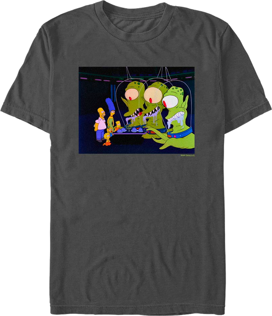 Aliens Simpsons T-Shirt