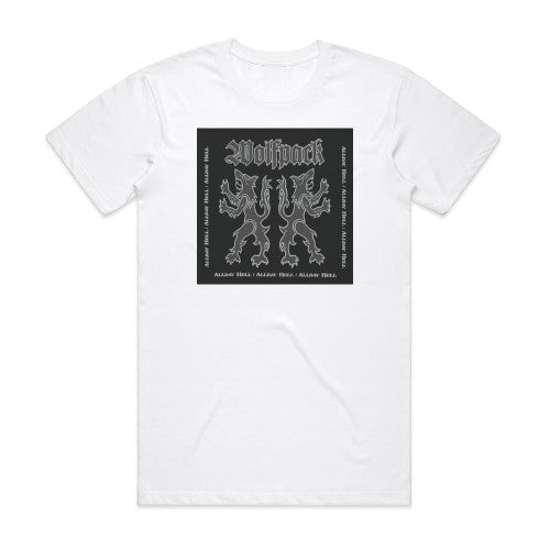 Wolfpack Allday Hell Album Cover T-Shirt White