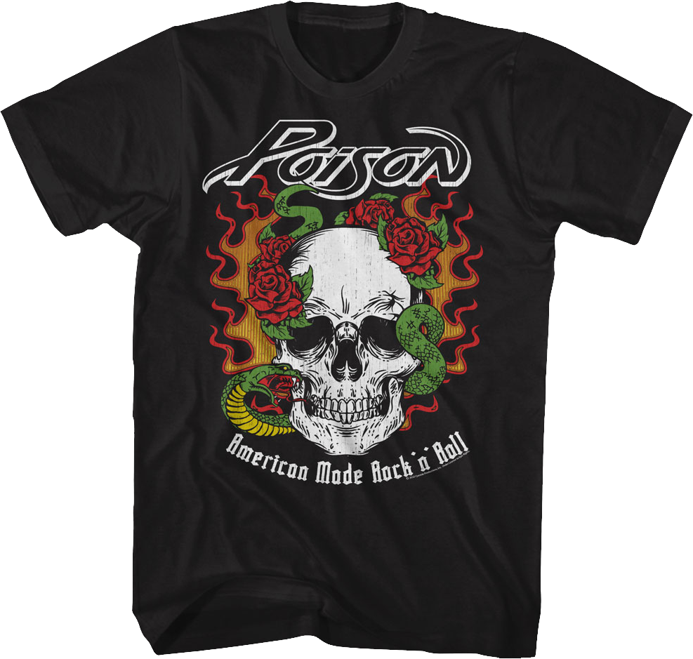 American Made Rock 'n' Roll Poison T-Shirt