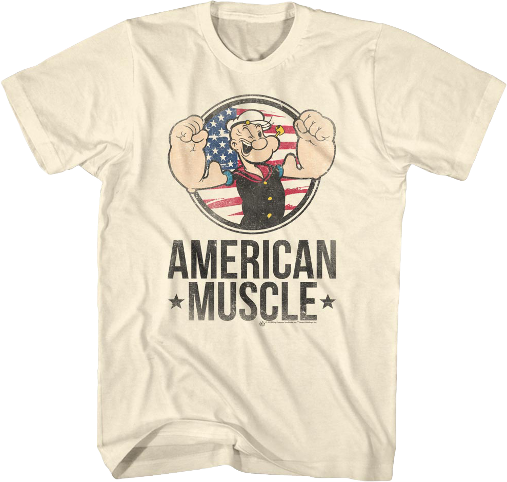 American Muscle Popeye T-Shirt