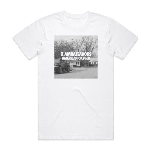 X Ambassadors American Oxygen Album Cover T-Shirt White