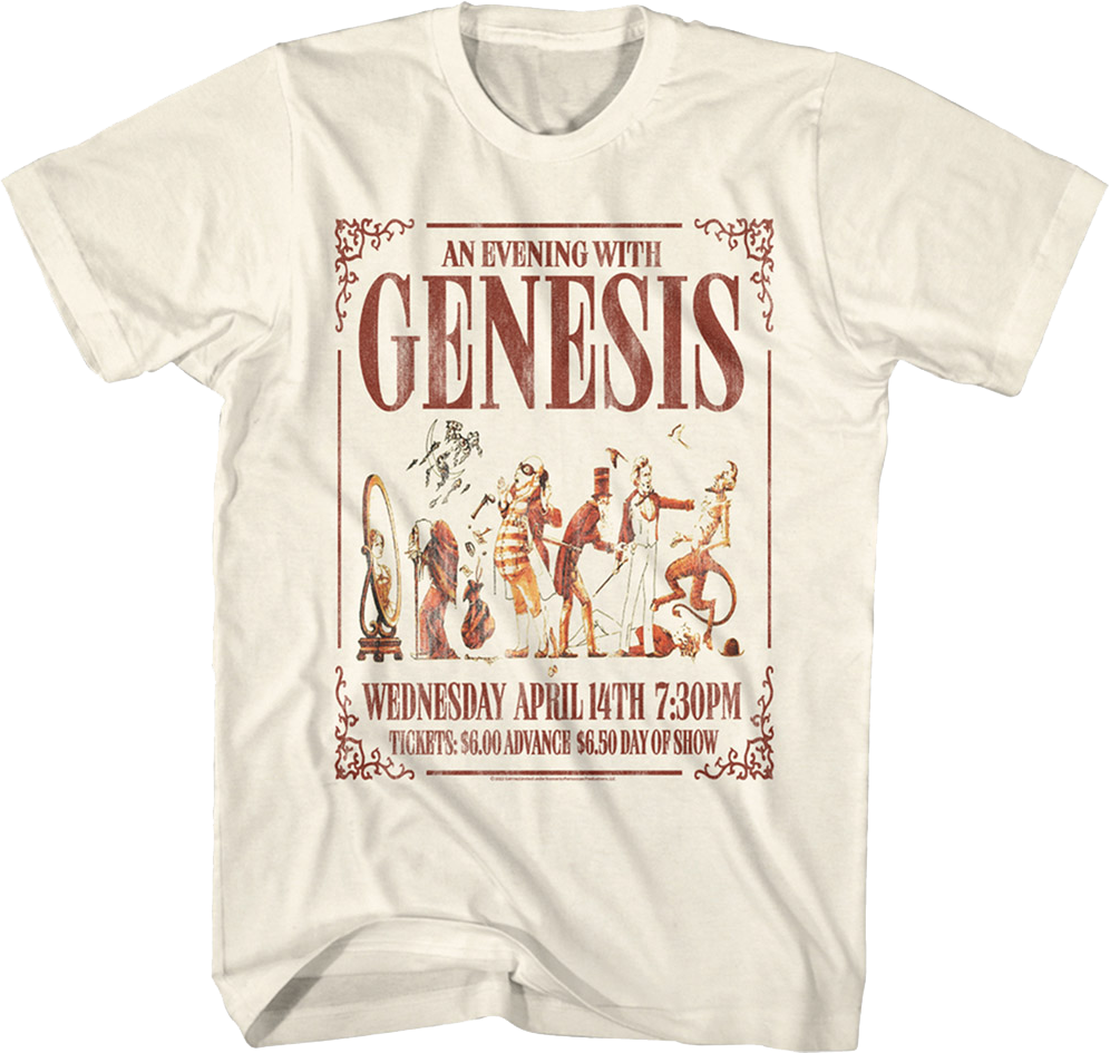 An Evening With Genesis T-Shirt