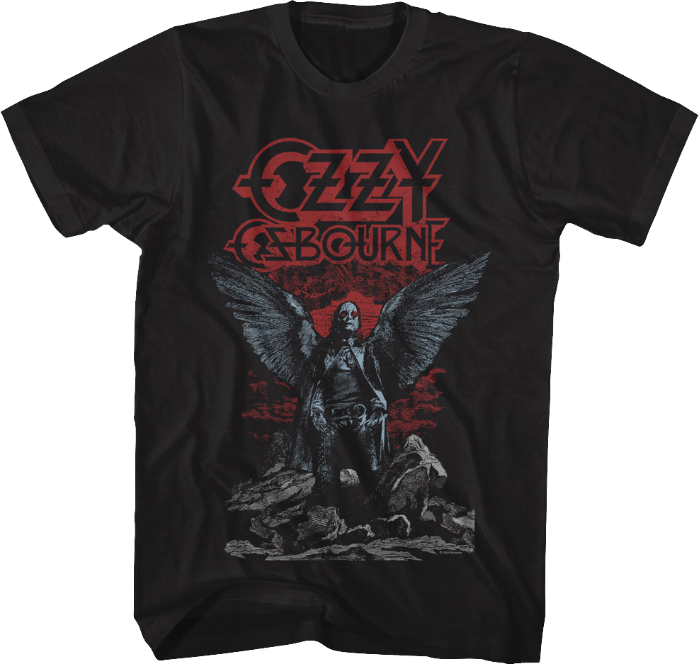 Angel Wings Ozzy Osbourne T-Shirt