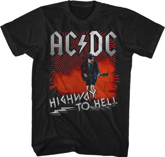 Angus Young Highway To Hell ACDC T-Shirt