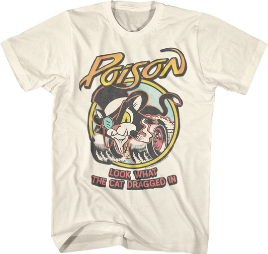 Animated Look What The Cat Dragged In Poison T-Shirt