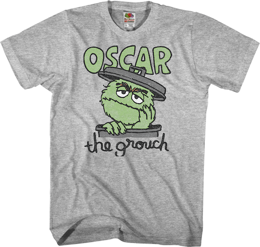 Animated Oscar The Grouch T-Shirt