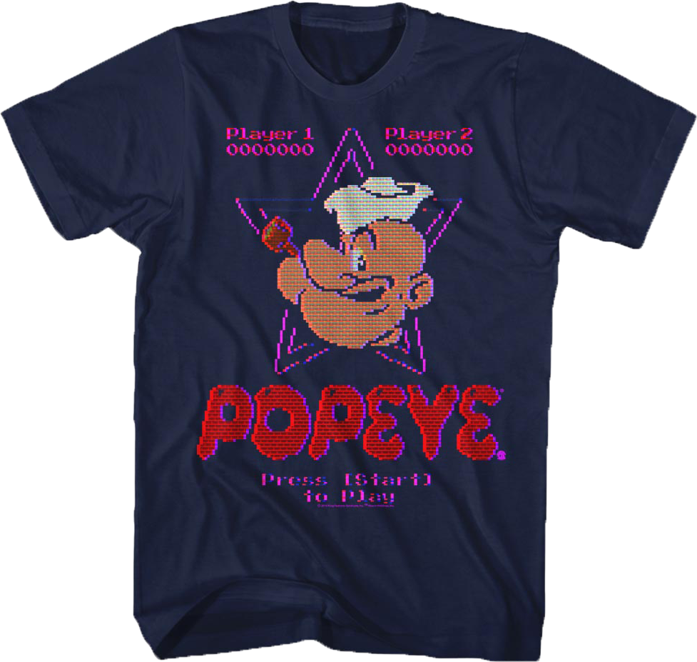 Arcade Game Popeye T-Shirt