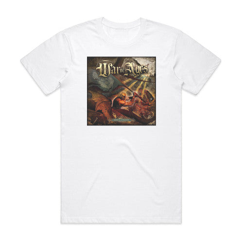 War of Ages Arise Conquer Album Cover T-Shirt White