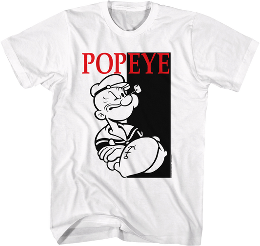 Arms Folded Scarface Poster Popeye T-Shirt