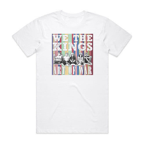 We the Kings Art Of War Album Cover T-Shirt White