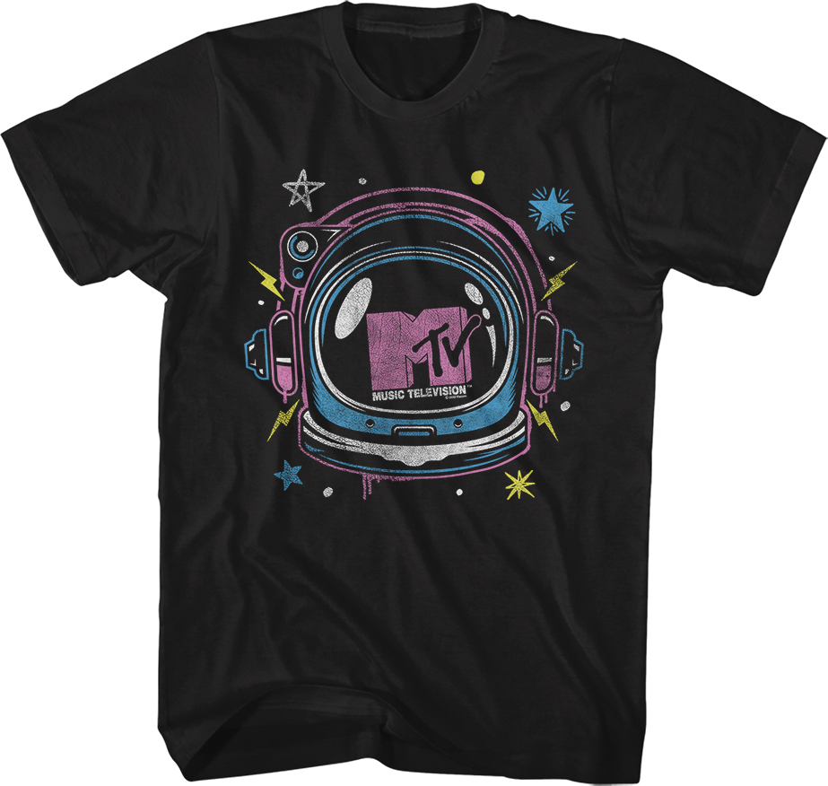 Astronaut Helmet MTV Shirt