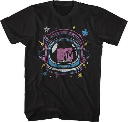 Astronaut Helmet MTV Shirt