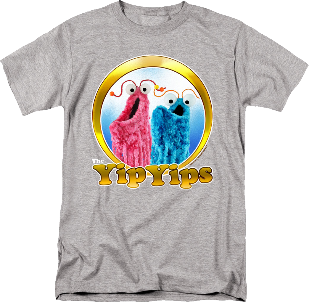 Athletic Heather Yip Yips Sesame Street T-Shirt