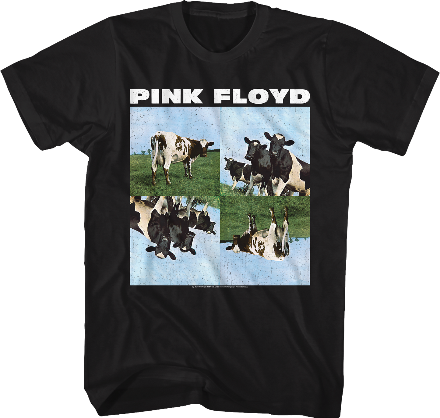 Atom Heart Mother Cows Pink Floyd T-Shirt