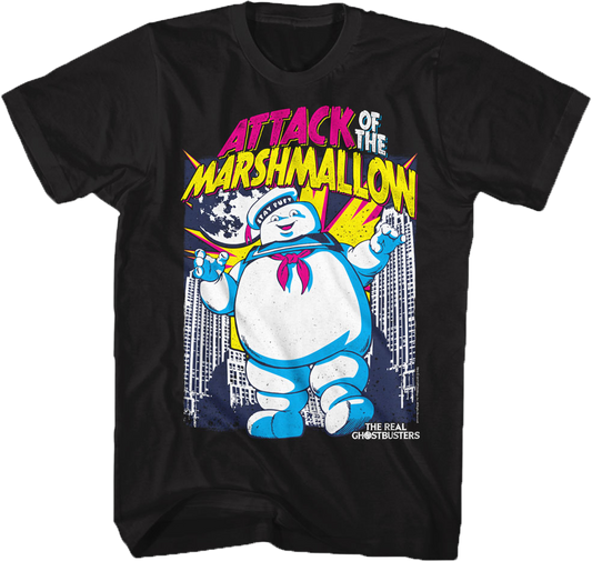 Attack of the Marshmallow Real Ghostbusters T-Shirt