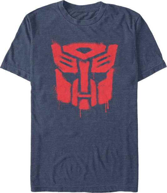 Autobot Graffiti Logo Transformers T-Shirt