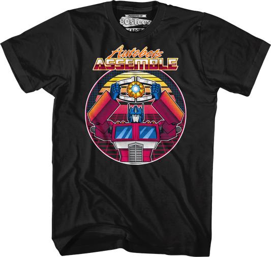 Autobots Assemble Transformers T-Shirt