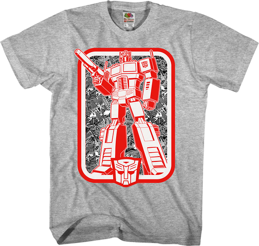 Autobots Leader Optimus Prime Transformers T-Shirt